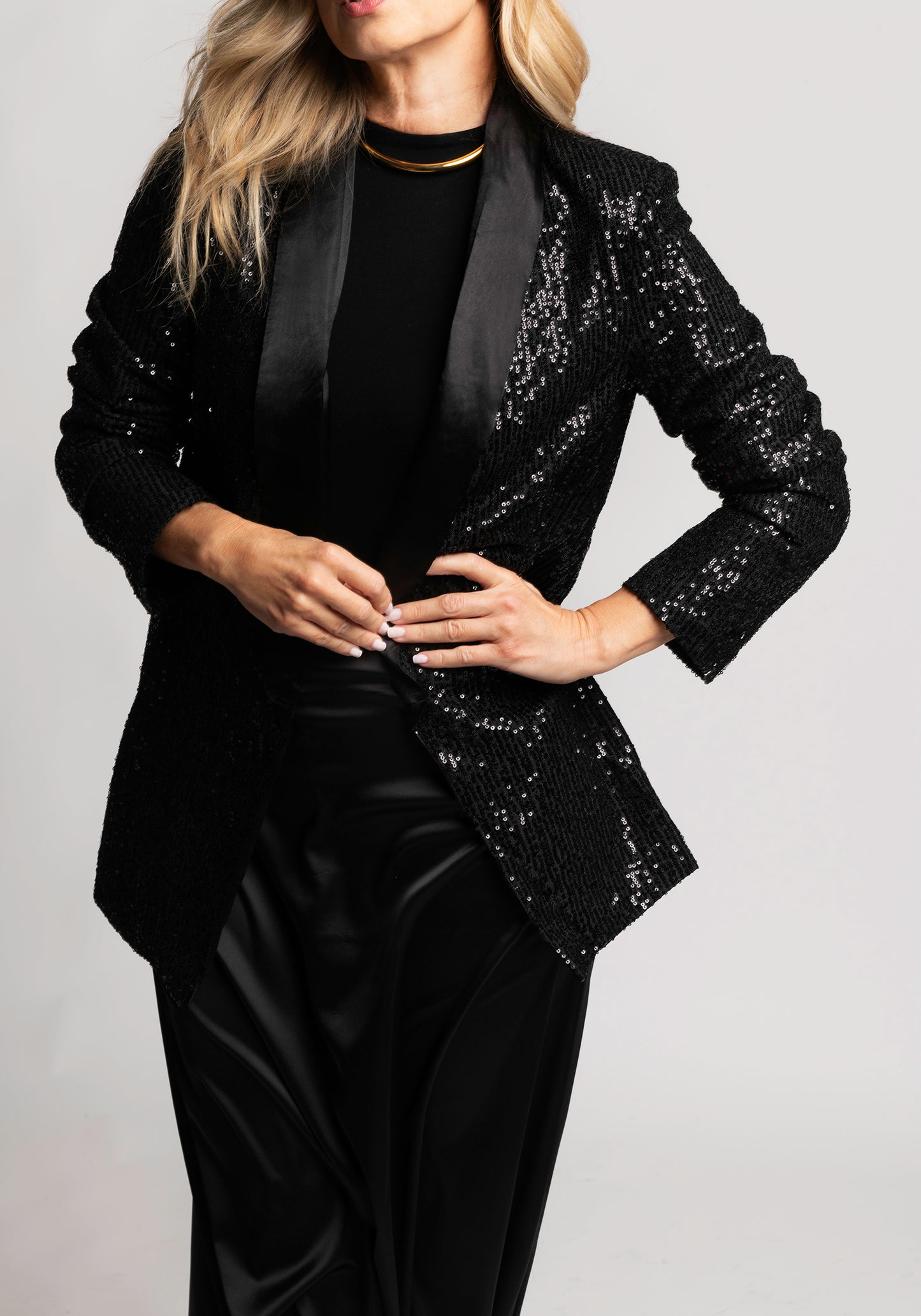 Sasha sequin blazer