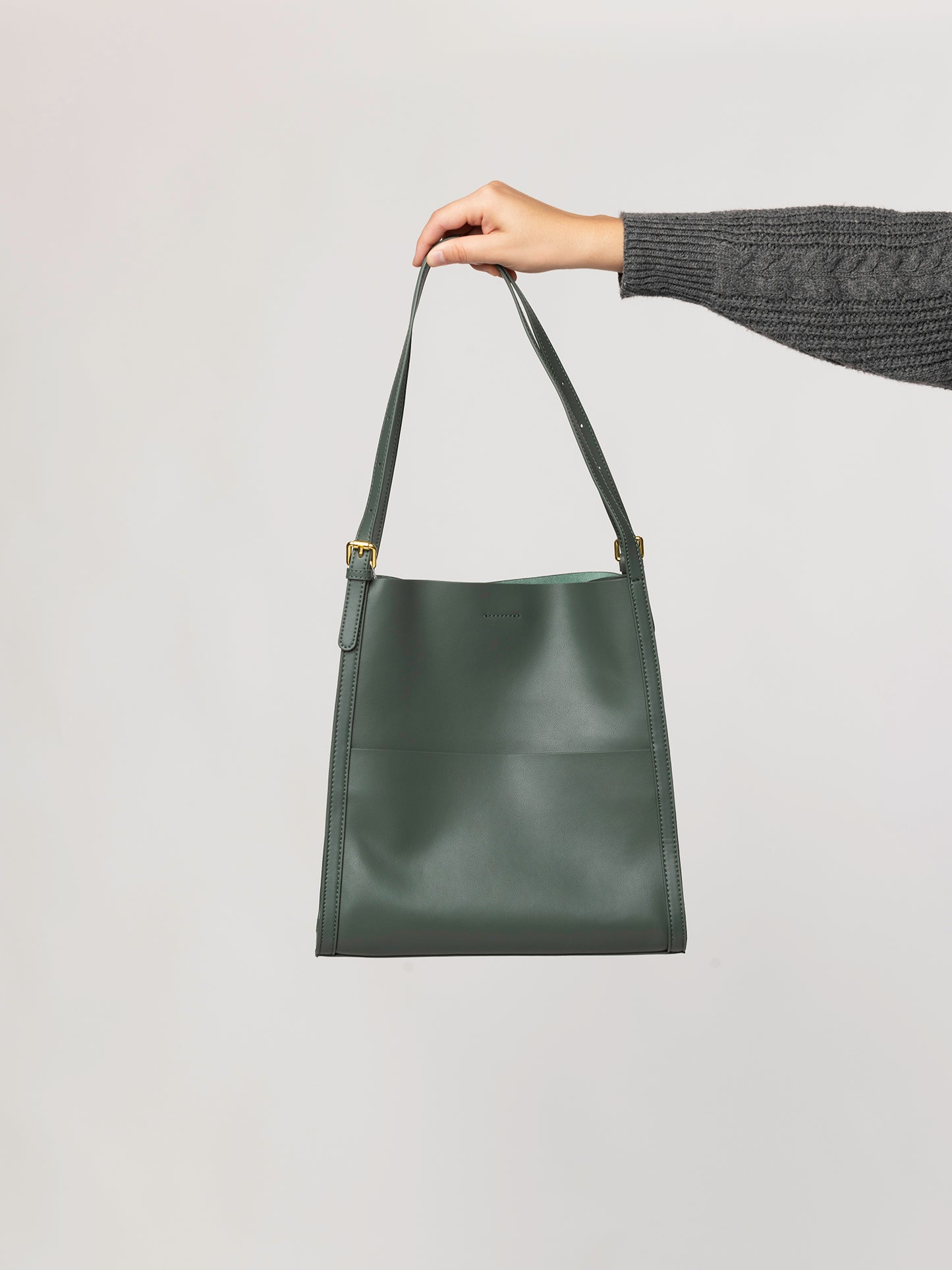 Kora leather shoulder bag